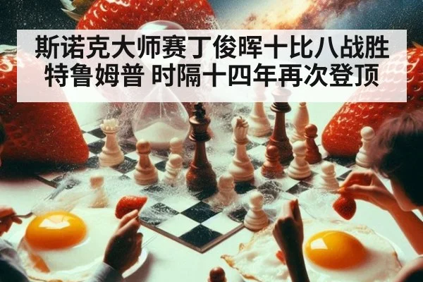 斯诺克大师赛丁俊晖十比八战胜特鲁姆普 时隔十四年再次登顶